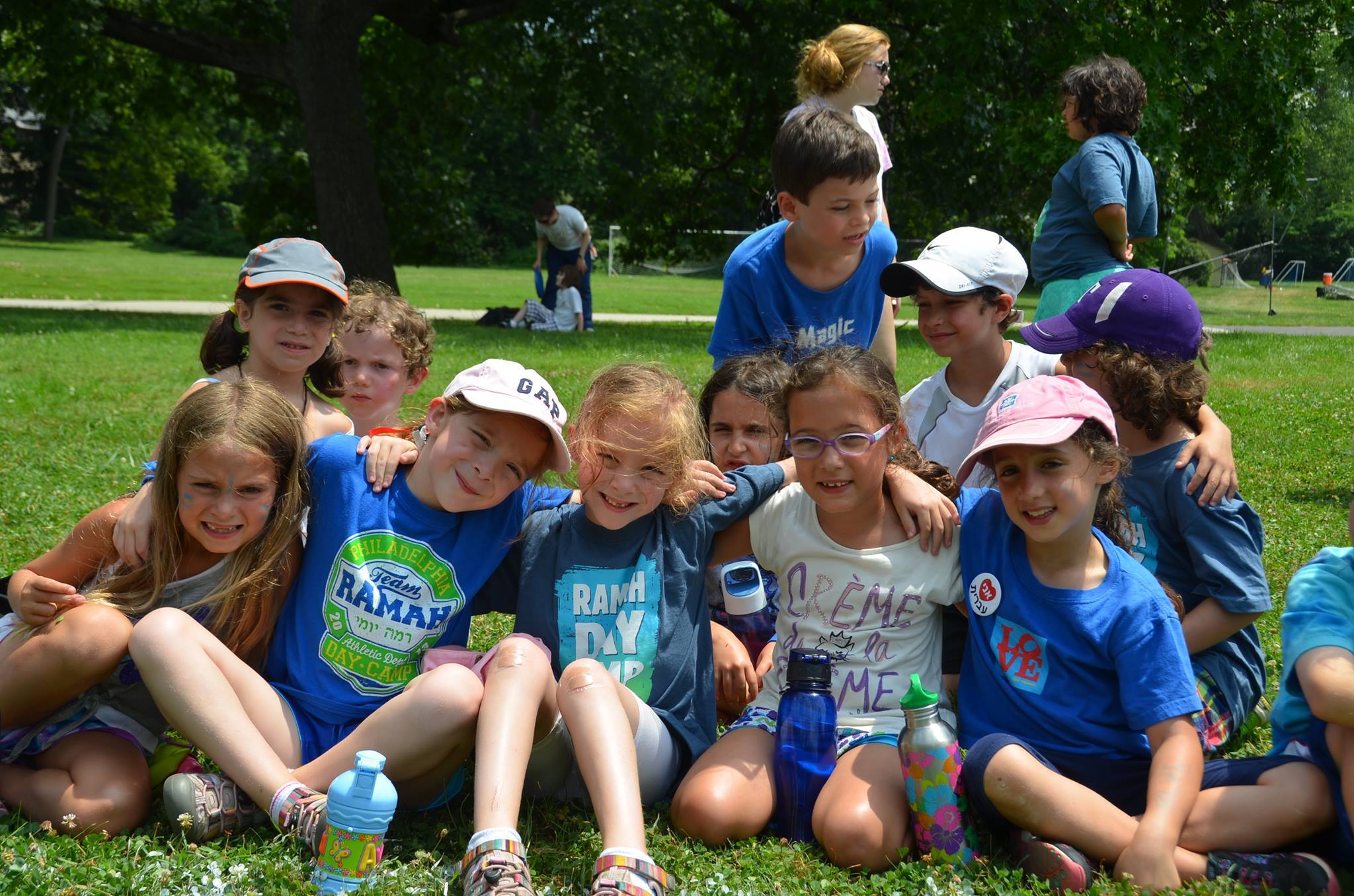 Group of smiling kids
