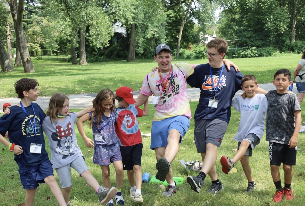 Staff Dancing with kids